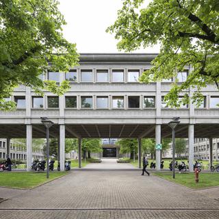 L'Université de Fribourg contribue au tissu économique du canton. [Keystone - Gaetan Bally]