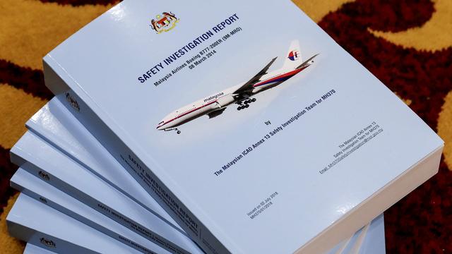 Le rapport de l'enquête de sécurité sur la disparition du MH370. [EPA - Fazry Ismail]