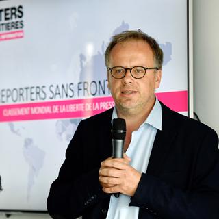 Christophe Deloire, secrétaire général de Reporters sans frontières. [AFP - Bertrand Gay]