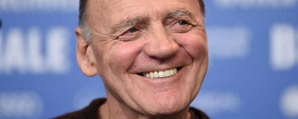 L'acteur suisse Bruno Ganz à la Berlinale en 2017. [Keystone - Rainer Jensen]