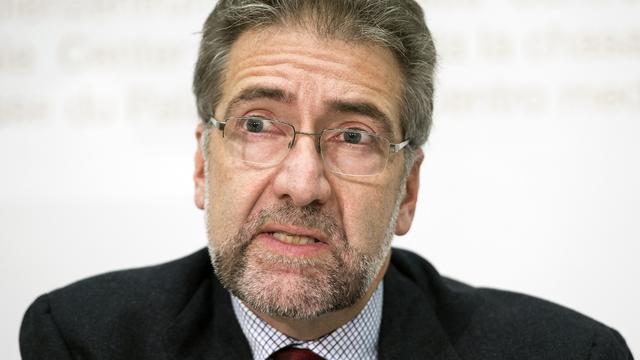 Sarkis Shahinian, secrétaire général du groupe parlementaire d’amitié Suisse-Arménie. [Keystone - Peter Schneider]