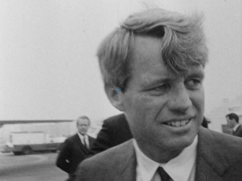 Le sénateur Bob Kennedy, peu avant sa mort en 1968. [RTS]