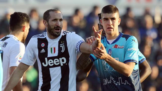 A l'image de Giorgio Chiellini, les Turinois ont été bousculés. [Paolo Magni]