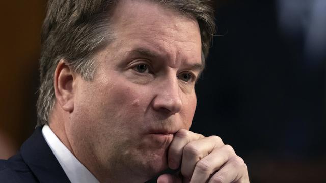 Brett Kavanaugh devant une commission du Sénat américain le 6 septembre 2018 à Washington. [AP/Keystone - J. Scott Applewhite]