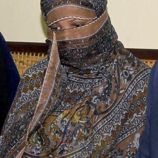 Asia Bibi, photographiée en prison en 2010. [AP Photo]