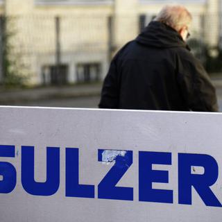 Le logo du groupe Sulzer. [Keystone - Steffen Schmidt]