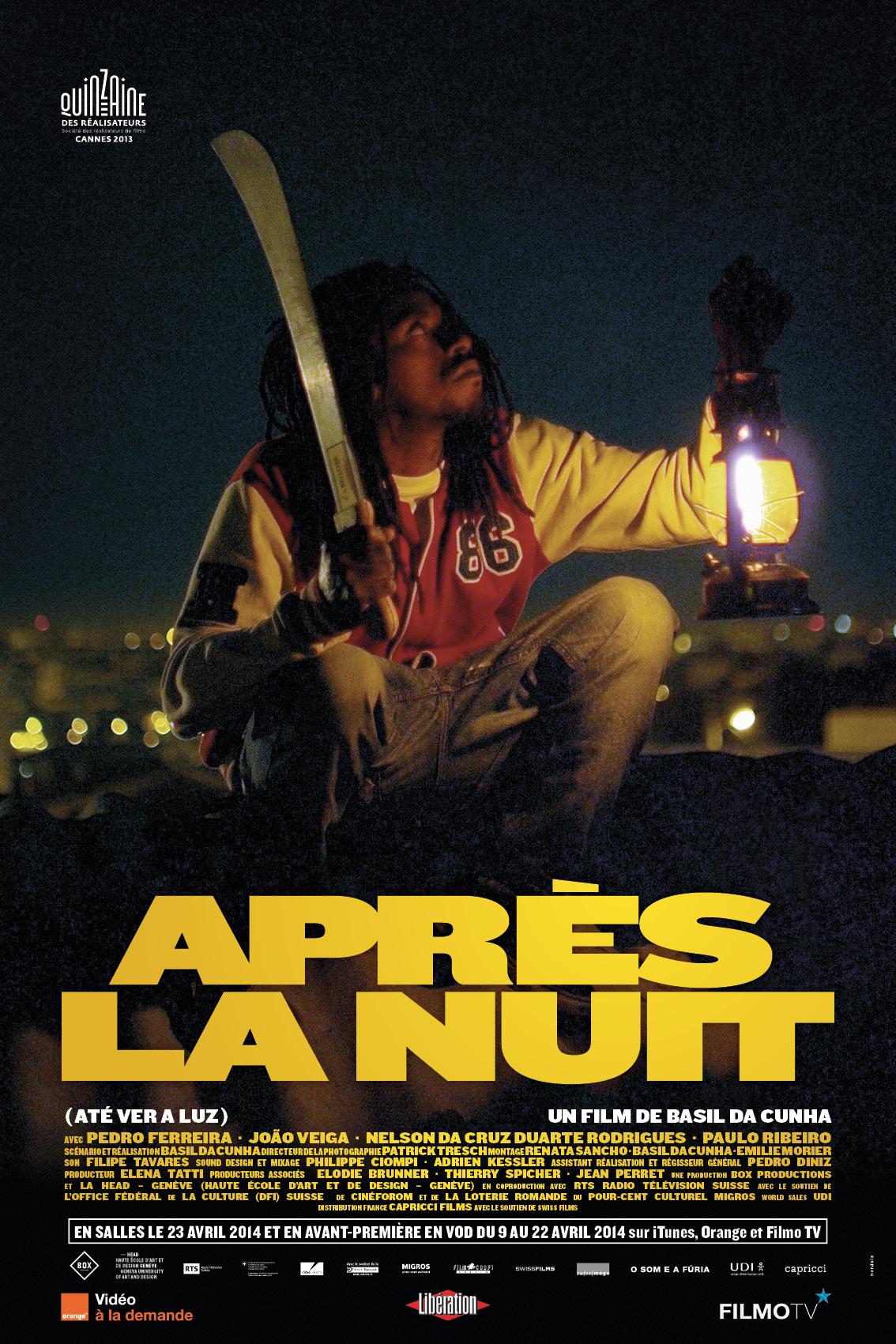 L'affiche du film "Après la nuit", un film de Basil da Cunha [RTS - Box Productions sàrl, Haute école d'art et de design]