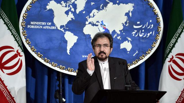 Le porte-parole du ministère iranien des Affaires étrangères Bahram Ghasemi. [Anadolu Agency/AFP - Fatemeh Bahrami]