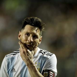 Lionel Messi a été pris malgré lui dans une guerre politique au Proche-Orient. [AP/Keystone - Victor R. Caivano]