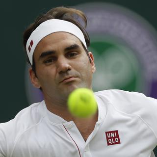 Roger Federer s'est imposé facilement face au Slovaque Lukas Lacko. [AP/Keystone - Kirsty Wigglesworth]