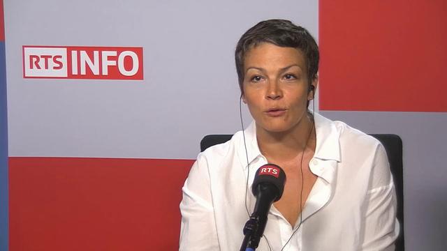 Caroline Abu Sa'da, directrice de l'antenne suisse de l'ONG SOS Méditerrannée. [RTS]