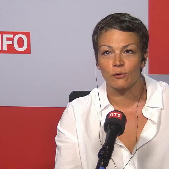 Caroline Abu Sa'da, directrice de l'antenne suisse de l'ONG SOS Méditerrannée. [RTS]