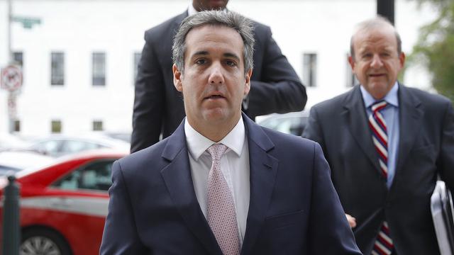 Michael Cohen, avocat de Donald Trump. [AP Photo/Keystone - Pablo Martinez Monsivais]