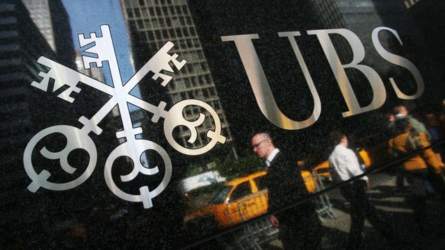 Un immeuble d'UBS au coeur de New York. [AP/Keystone - Mark Lennihan]