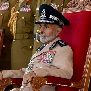 Le Sultan Qabus Ibn Saïd. [HO / Omani Royal Palace / AFP]