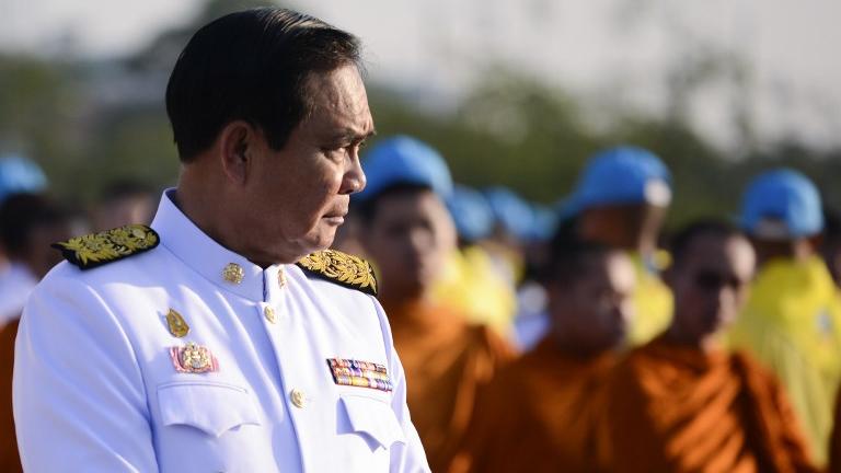 L'actuel Premier ministre thaïlandais Prayuth Chan-o-Cha. [afp - Anusak Laowilas / NurPhoto]