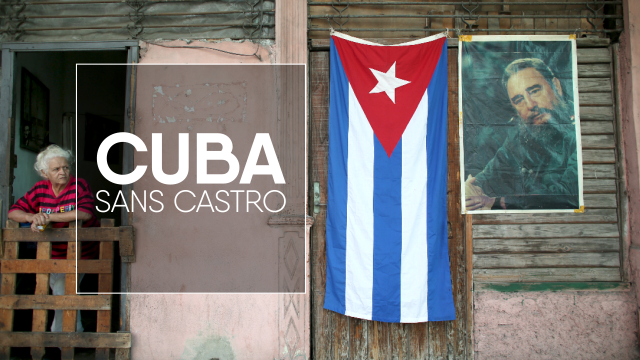 Un drapeau cubain flotte à La Havane. [Reuters - Alexandre Meneghini]