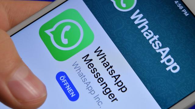 WhatsApp revendique plus de 1,5 milliards d'utilisateurs. [Keystone - EPA/SASCHA STEINBACH]