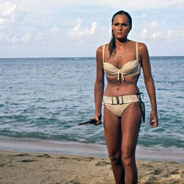 Ursula Andress, actrice bernoise rendue célèbre dans le premier James Bond. [AFP - Eon Productions]