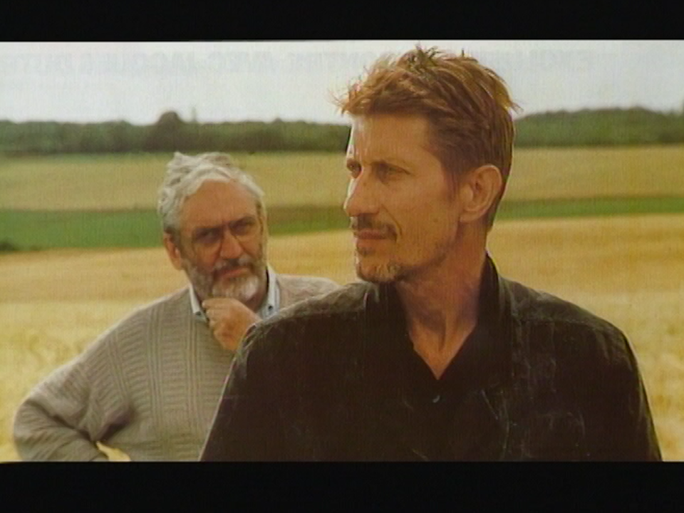 Jacques Dutronc et Maurice Pialat sur le tournage de "Van Gogh". [RTS]