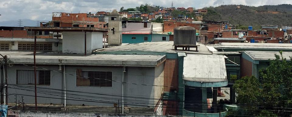 La favela de La Vega, au Venezuela. [RTS - Anouk Henry]