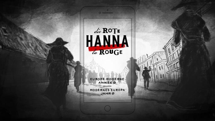 Visuel de présentation de l'application "Hanna la Rouge". [dierotehanna.com - DR]