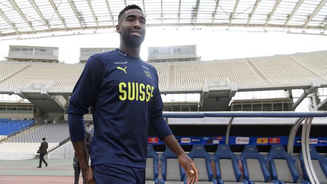 Johan Djourou a retrouvé le sourire. [Laurent Gillieron]