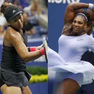 Naomi Osaka et Serena Williams. [EPA/Keystone - John G. Mabanglo/Justin Lane]