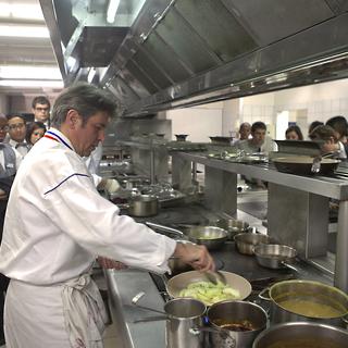 Le chef Michel Roth. [Photononstop / AFP - Guy Bouchet]