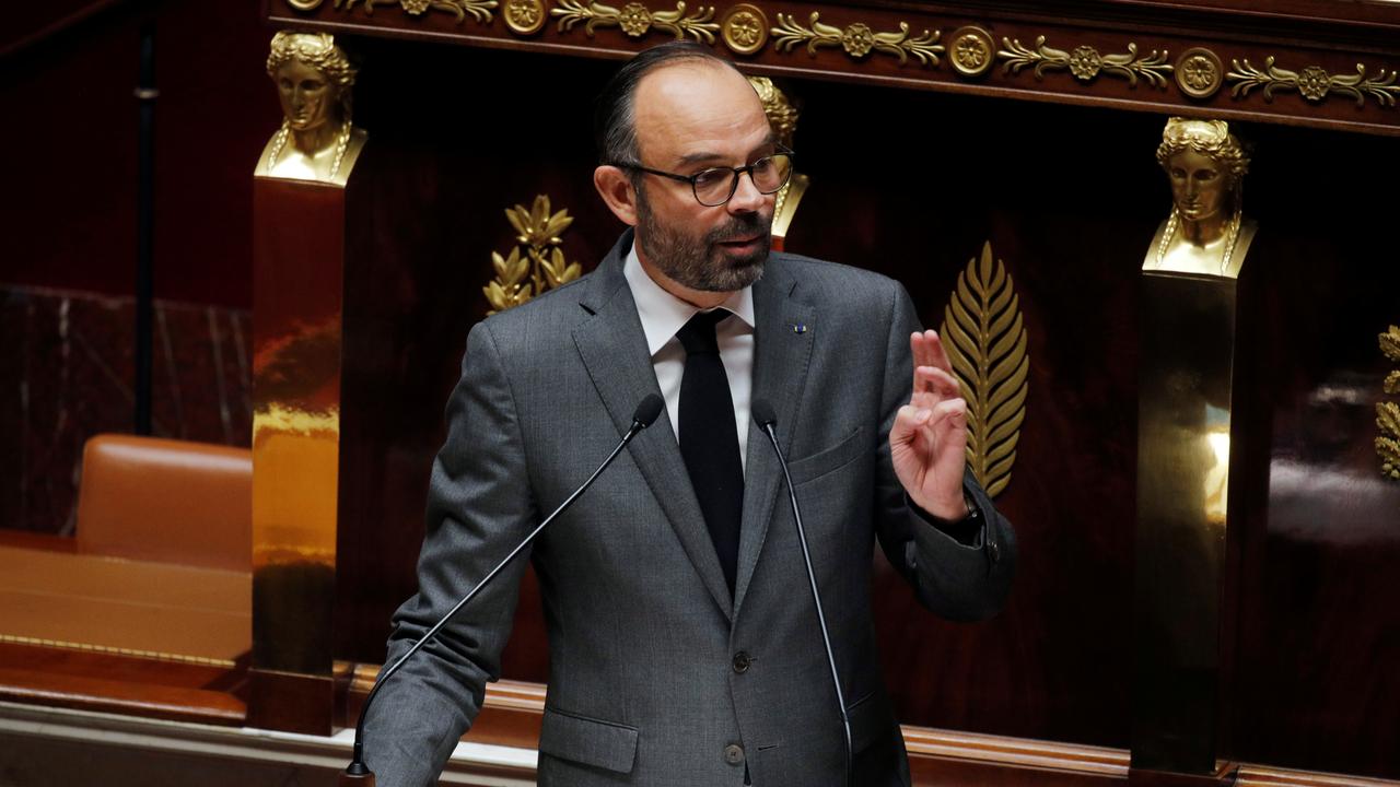 Le Premier ministre français Edouard Philippe photographié lors d'un débat à l'Assemblée nationale, le 13 décembre 2018. [Reuters - Philippe Wojazer]