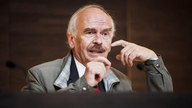 L'ancien juge fédéral Claude Rouiller. [Keystone - Valentin Flauraud]