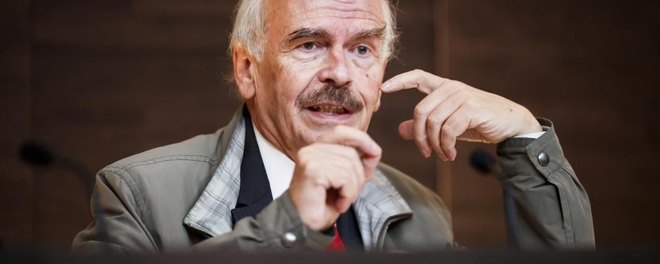 L'ancien juge fédéral Claude Rouiller. [Keystone - Valentin Flauraud]