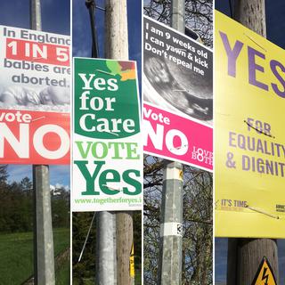 L'Irlande se prononce le 25 mai sur l'avortement. [RTS - Jordan Davis]