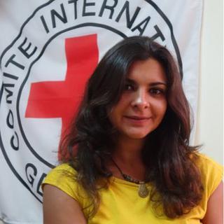 Ingy Sedky, porte-parole du Comité international de la Croix Rouge (CICR) en Syrie. [twitter.com]