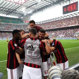 Les joueurs du Milan AC pourront finalement disputer l'Europa League. [Matteo Beazzi]