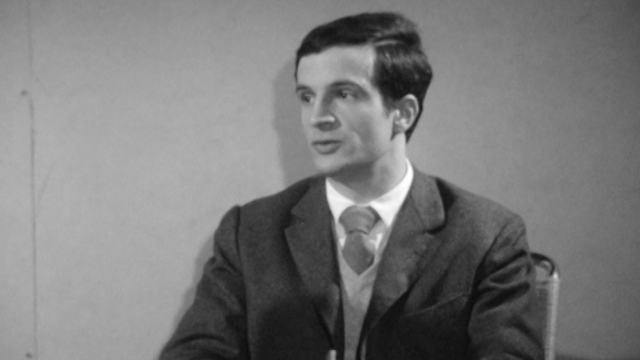 Le cinéaste François Truffaut en 1960. [RTS]