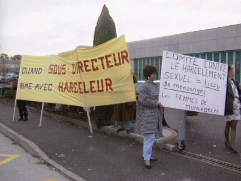 Une affaire de harcèlement sexuel dans une entreprise genevoise, 1991. [RTS]