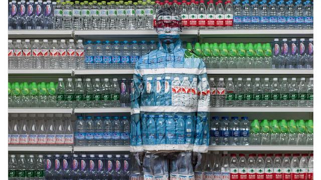 Affiche de l'exposition de Liu Bolin "Le Théâtre des apparences", au Musée de l'Elysée. [elysee.ch - DR]