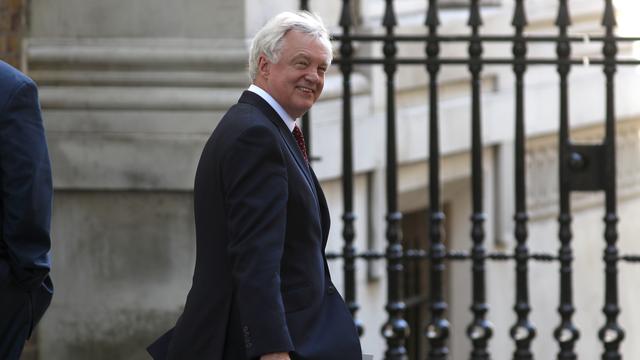 Le ministre britannique du Brexit David Davis a démissionné avec effet immédiat dimanche. [Reuters - Simon Dawson]