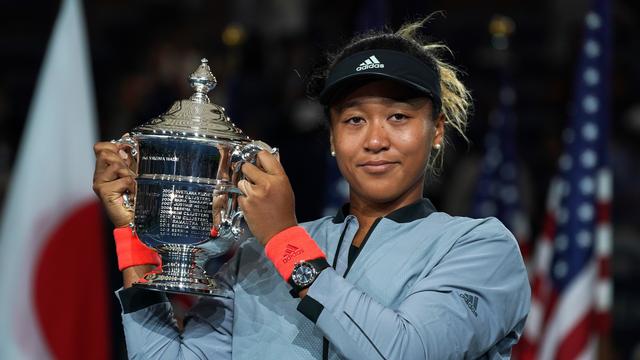 Naomi Osaka a créé la sensation à New York. [Timothy A. Clary]