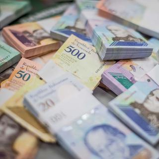 La nouvelle monnaie vénézuélienne. [Keystone - Miguel Gutiérrez - EPA]