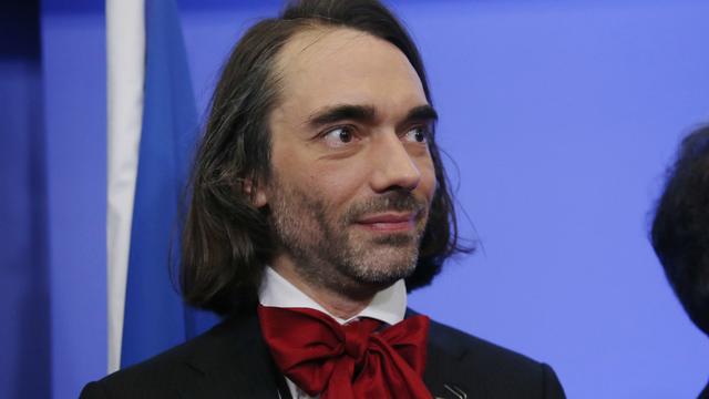 Le mathématicien et politicien français Cédric Villani. [AP Photo/Keystone - Michel Euler]