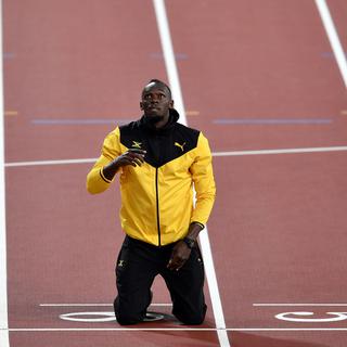 Usain Bolt en août 2017. [Keystone - Martin Meissner]