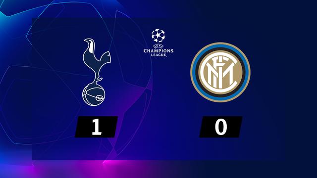 5e journée, Tottenham - Inter (1-0): le résumé de la rencontre