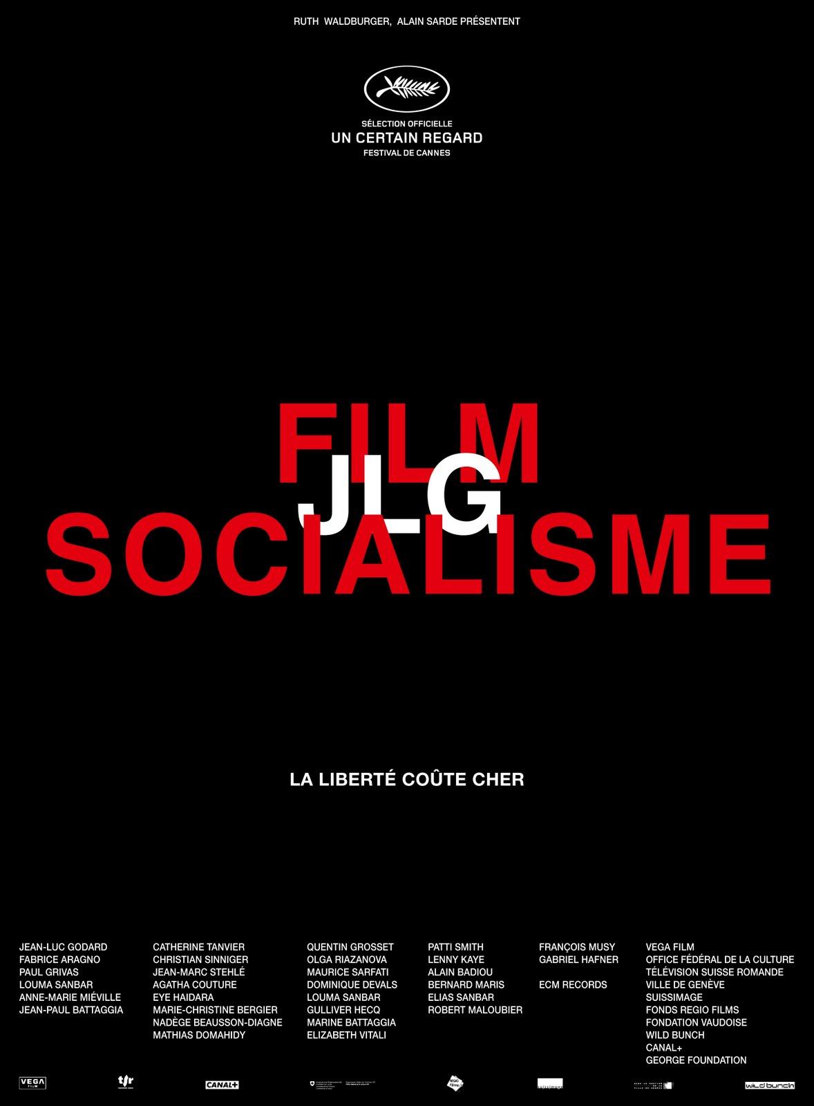 L'affiche du film "Film socialisme" de Jean-Luc Godard [RTS - Vega Film AG, RTS Radio Télévision Suisse]