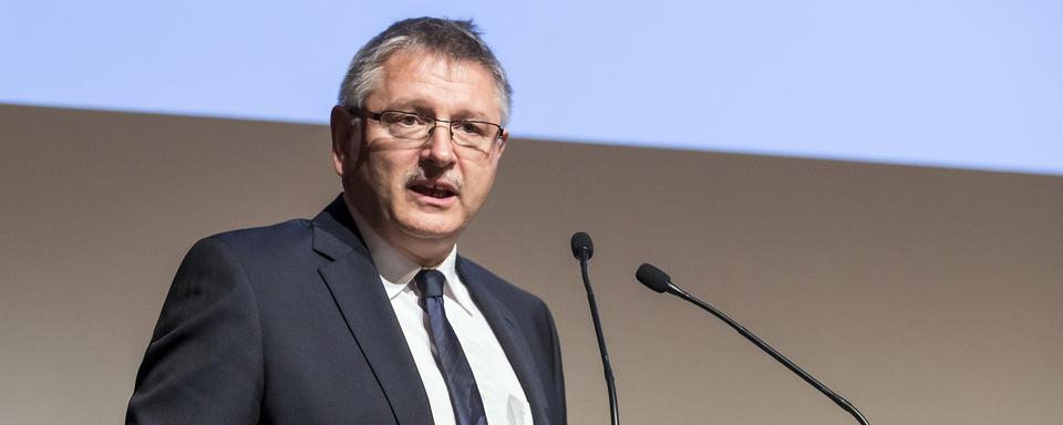 Charles Juillard, nouveau vice-président du PDC Suisse. [Keystone - Alexandra Wey]