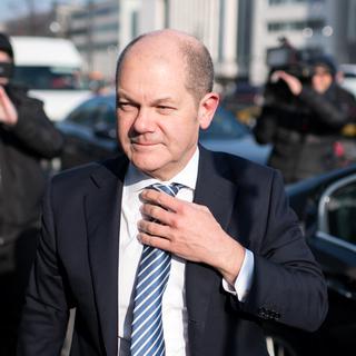 Le futur ministre allemand des Finances Olaf Scholz. [dpa/AFP - Bernd von Jutrczenka]
