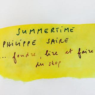 Visuel de l'émission Anticyclone, séquence Summertime sur Philippe Saire. [RTS - RTS]