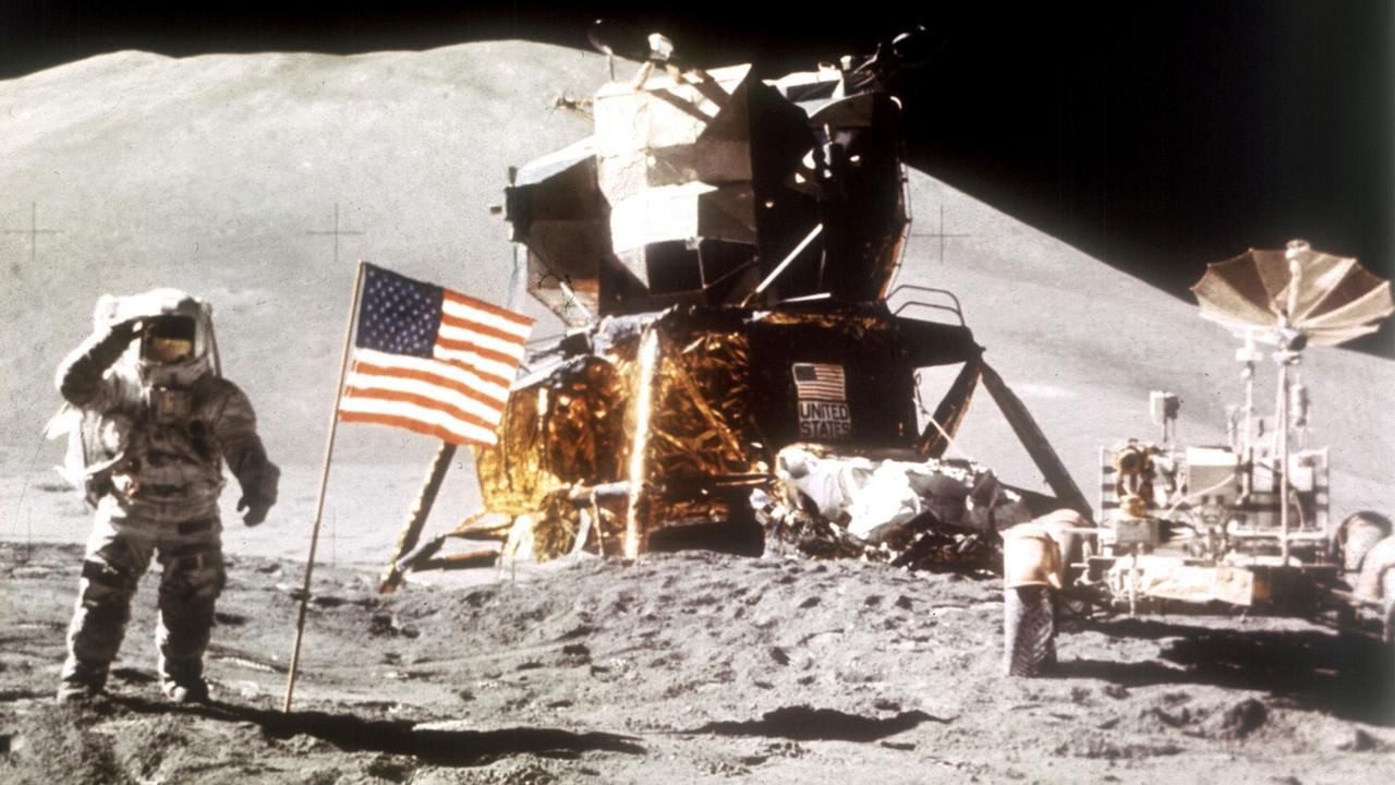 Les missions Apollo ont laissé derrières elles de nombreux déchets sur la Lune. [NASA/AP/Keystone]