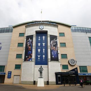 Le stade de Stamford Bridge à Chelsea. [Reuters - Simon Dawson]